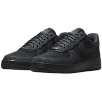 Nike Air Force 1 Low Woven Anthracite II9807-001 Sneaker Herren Schwarz Neu