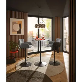Set One by Musterring Barhocker Salinas 39 x 84 x 42 cm Anthrazit