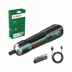 Akku-Schrauber PushDrive, 10x Standard-Schrauberbits (06039C6002)