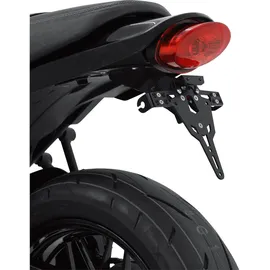 Zieger Kurzer Kennzeichenhalter für Motorrad Nummernschildhalter kompatibel mit Kawasaki Z650 RS