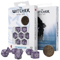 Q Workshop Q-Workshop The Witcher Dice Set: Yennefer Lilac and Gooseberries (7), 295.0 x 295.0 x 85.0 mm