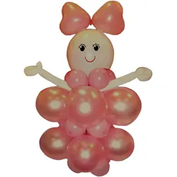 DIY Ballon Mädchen (100cm)