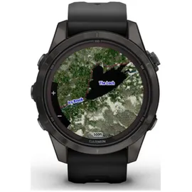Garmin fenix 7S Pro Sapphire Solar schwarz/carbongrau
