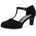 Pumps mit Riemen Vegan Elegant Schwarz Black 40