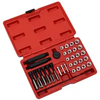 VidaXL 33-tlg. Glühkerzengewinde-Reparatur-Werkzeugsatz M8 M10 M12