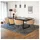 Home Deluxe Essgruppe Eckig AVENCIA inkl. U-Fuß - 240 x 120 cm Dark Oak, (9-tlg), MDF Esstisch mit U-Fuß & Esszimmerstühle für Esszimmer & Wohnzimmer beige