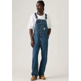 Levi's Overall "LOOSE OVERALLS", Herren, Gr. L, N-Gr, get involved overall, Denim/Jeans, Obermaterial: 100% Baumwolle, unifarben, loose fit lang, Overalls Overall, Denim-Latzhose