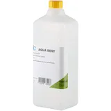 Medicalcorner24 Destilliertes Wasser AQUA DEST, Laborwasser, mikrofiltriertes Wasser, 23 x 1 Liter