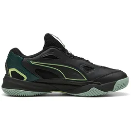 Puma Solarstrike 4 Hallenschuhe Herren black/green terrain/fizzy light 42
