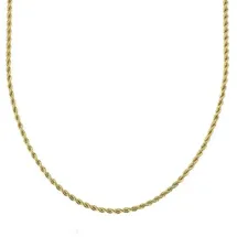 FIRETTI Kette ohne Anhänger Silber 925 Goldfarben