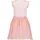 blue seven Jerseykleid BLUE SEVEN, Mädchen, Tüllkleid mit Regenbogen", Mädchen, Gr. 98, 4020, rosa, 100% Baumwolle, normal, Rundhals, Kleider Jerseykleid
