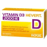 VITAMIN D3 HEVERT 2000 I.E. Tabletten 120 St