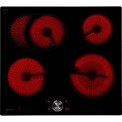 NEFF Elektro-Kochfeld "T16PT76X0", schwarz, B:57,2cm H:5,1cm T:51,2cm, Kochfelder, mit intuitiver Twist Pad Bedienung