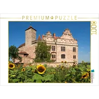 Calvendo Puzzle Burg Cadolzburg mit Burggarten, Mittelfranken 1000 Teile