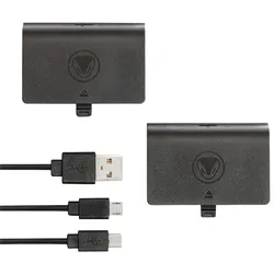 Spiele-Controllerbatterie Xbox One (Schwarz) Batterie: Kit