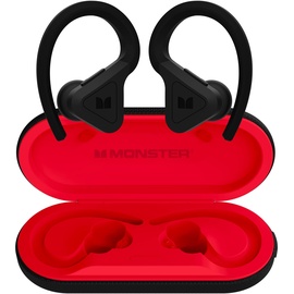 Monster In-Ear-Kopfhörer, True Wireless, DNA Fit, Schwarz/Rot