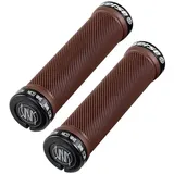 Reverse Components Nico Vink Signature Serie Fahrradgriffe braun/schwarz 30 x 130 mm