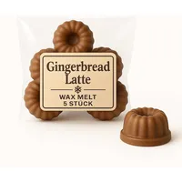 Duftmelt ❥ ❥ Duftwachs 5er Set - Winter & Weihnachts Duftkerzen | Raumduft ❥ ❥ (Gingerbread Latte)