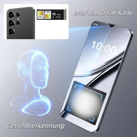 fine life Pro Entsperren Telefon, 6,3-Zoll-Bildschirm, Dual-Kameras, Dual-SIM-Karten, 2GRAM+16GROM, erweiterbar 128GB, unterstützt 4G FDD-LTE: B1/3/7 - Schwarz