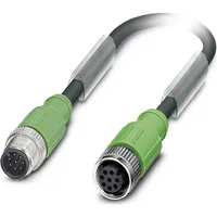 Phoenix Contact 1522998 Sensor-/Aktor-Steckverbinder, konfektioniert M12 Stecker, gerade, Buchse,