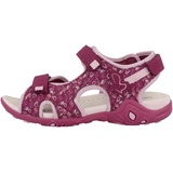 GEOX J Whinberry G Sandal,Dk Raspberry Pink,30 EU