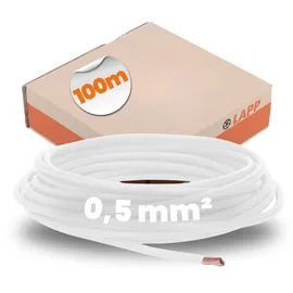 Lapp H05V-K 1x0,5 weiss RG100m