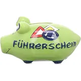 Wurm Führerschein Sparschwein 12,5 cm