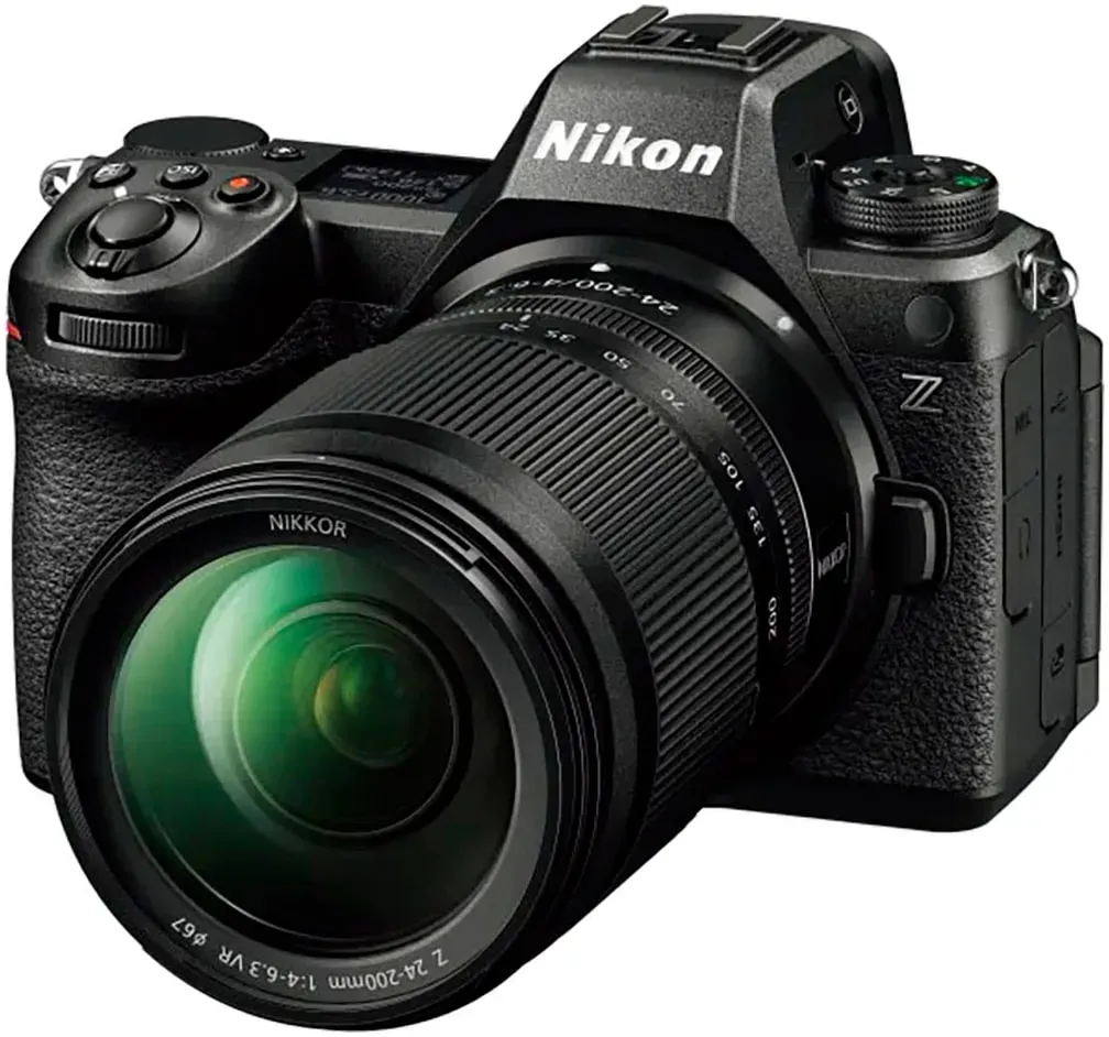 Nikon Systemkamera »Z6III + NIKKOR Z 24–200 mm 1:4–6,3 VR«, NIKKOR Z 24–200 mm 1:4–6,3 VR, 24,5 MP, Bluetooth-WLAN Nikon schwarz