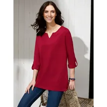 Sieh an! Longshirt Rot 42