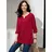Sieh an! Longshirt Rot 42