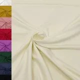 MAGAM-Stoffe Stoff "Finn", Jersey uni einfarbig ÖKO-TEX Meterware 50cm weiß