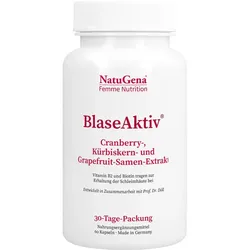 Blaseaktiv Cranberry + Vitamin B2 + Biotin Vegan 60 St