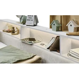 Möbel Kraft Polsterbett 112 x 210 cm Beige