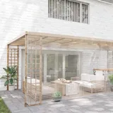 vidaXL Transparente Plane 600 x 800 cm Transparent