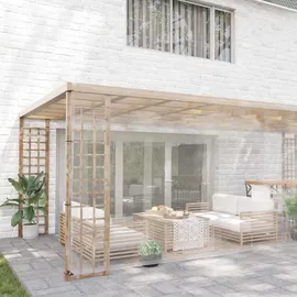 vidaXL Transparente Plane 600 x 800 cm Transparent