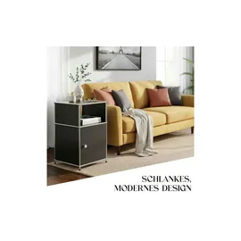 Floordirekt Concept Epure MK-040 Regal 40 x 40 x 65 cm Schwarz