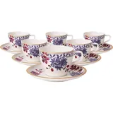 Villeroy & Boch Artesano Provençal Lavendel Kaffeetasse mit Untertasse 6er Set - DS