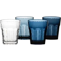 Bo-Camp Camping Glas 0,2 l Blau 4 St.