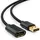 deleyCON USB-A 3,0 m Schwarz
