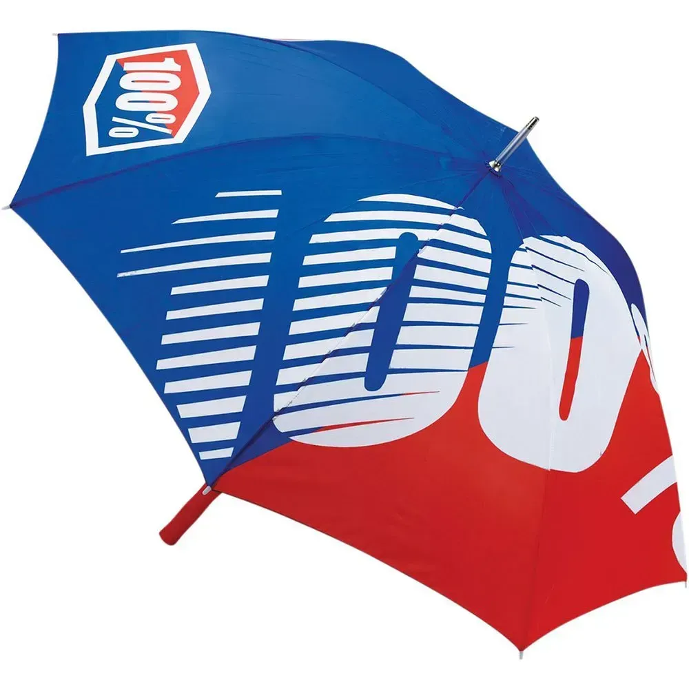 100percent Premium Regenschirm - Red / Blue - One Size