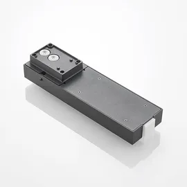 LUCANDE LED Wandleuchte Außen Gylfi mit Bewegungsmelder (spritzwassergeschützt Modern in Schwarz aus Aluminium (1 flammig,) -