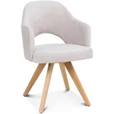 Armlehnstuhl SANSIBAR TINNUM (BHT 58x80x62 cm) - Stoff - BHT 58x80x62 cm