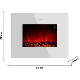 Cecotec ReadyWarm 2690 Flames Connected Weiß