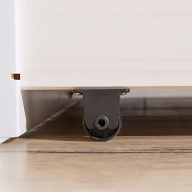 Idimex Hausbett NUNA 90 x 200 cm Kiefer massiv lackiert weiß