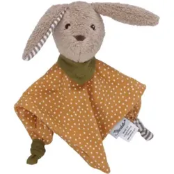 STERNTALER 3202272 Schmusetuch Hase Happy in Rost, ohne Rassel