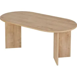 HANAH Home Sablin 180 x 90 x 75 cm Saphir-Eiche