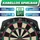 Kesser KESSER® Elektronische Dartscheibe Profi Set - E Dartboard mit 15 Dartpfeile + 35 Pro Flights 100 Pfeilspitzen + Zubehör Dart für 1 bis 8 Spieler