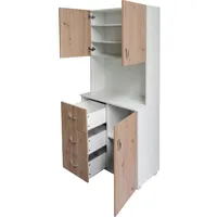 Hti-Living HTI-Line, Regal, Küchenbuffet Blanca (80 x 180 x
