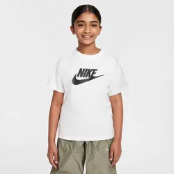 NIKE Kinder Shirt Sportswear, WHITE, L