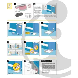 Otto Haas Haas Wanne 2-Protectband - Schall- & Wasserschutz